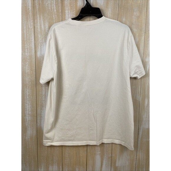 Puffzilla Attack Reykjavik Stanley/Stella T-Shirt Size US Large Off-White *Rare* - Picture 4 of 8